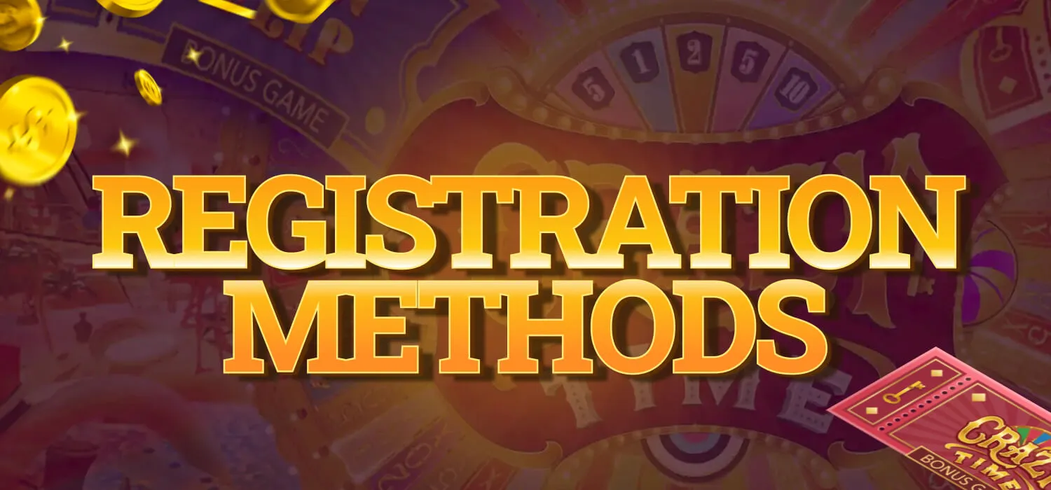 crazy time registration